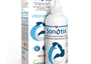 Sonotix ear cleaner for dogs and cats - pack