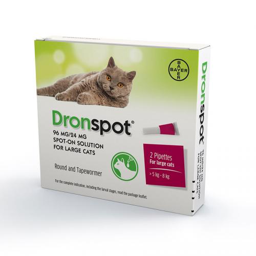 Dronspot for large cats